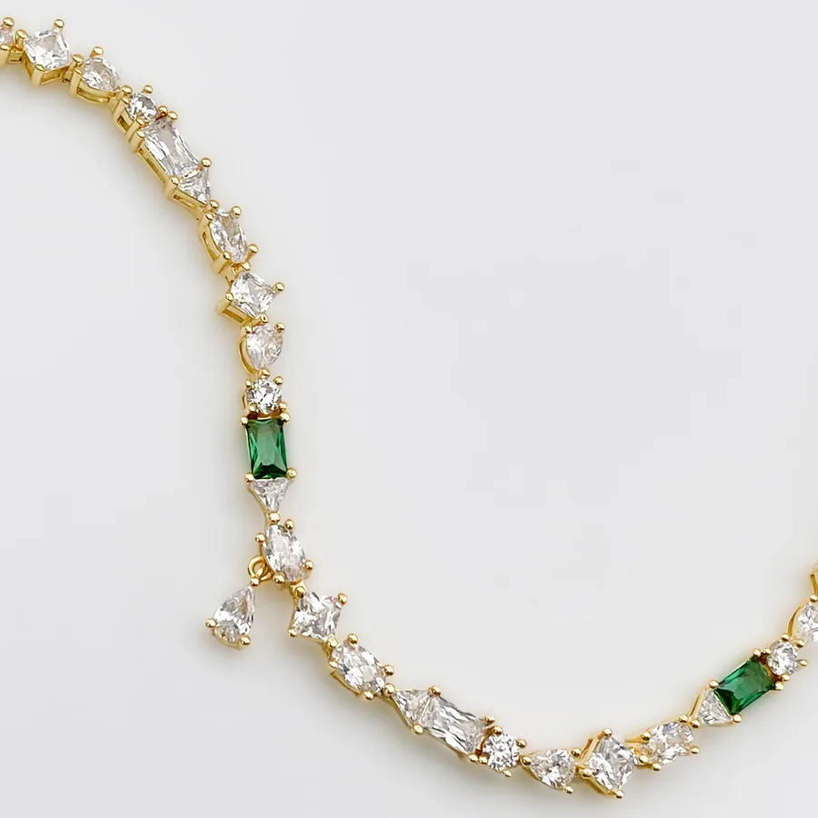 Eugenie Crystal Tennis Bracelet