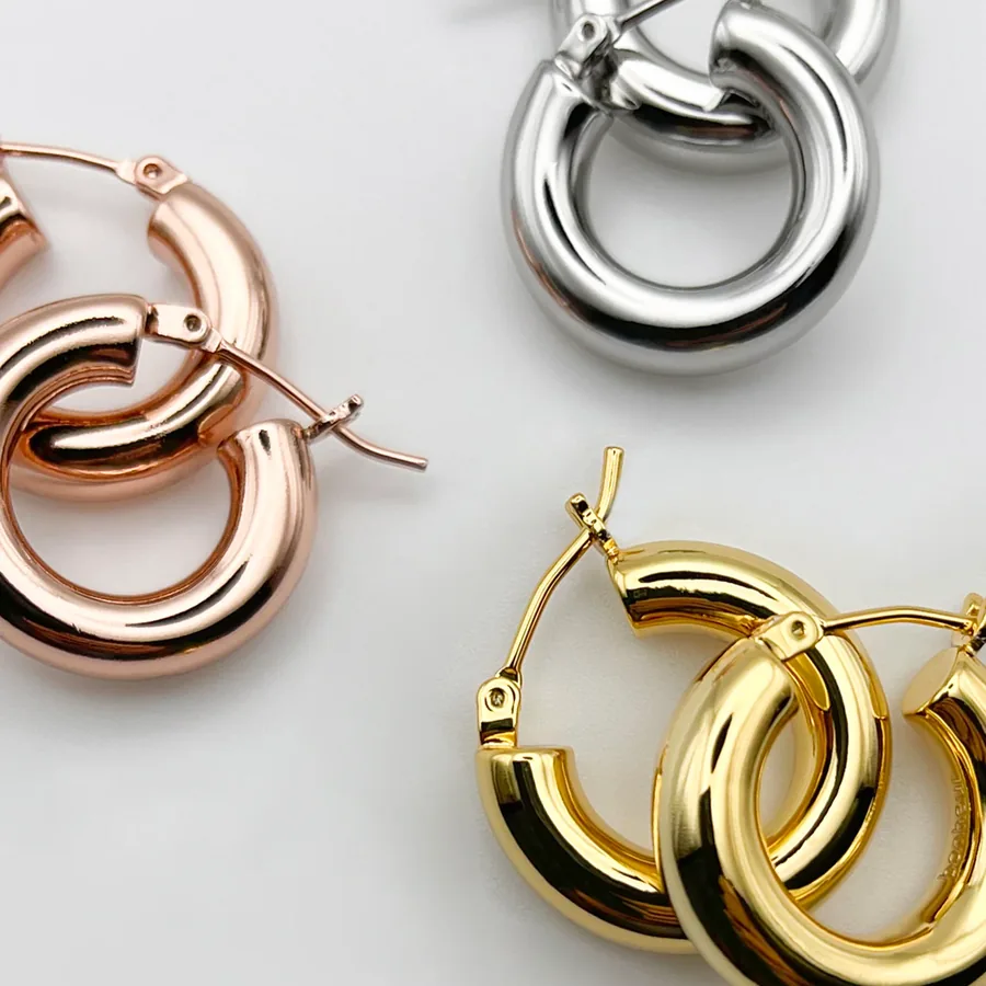 Holly Hoop Earrings
